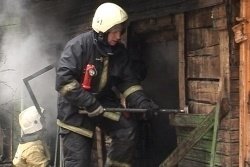 Спасатели МЧС России ликвидировали пожар в частном жилом доме в Беловском МО